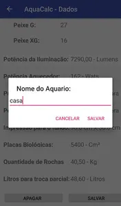 AquaCalc Fish Tank Calculator screenshot 0