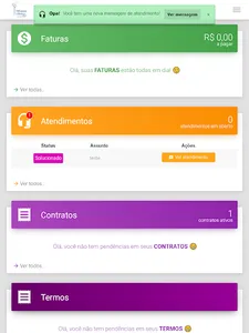 NetInfinito Central Assinante screenshot 3