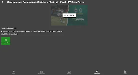 TV Coxa Prime screenshot 6