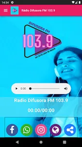 Rádio Difusora FM 103.9 screenshot 0