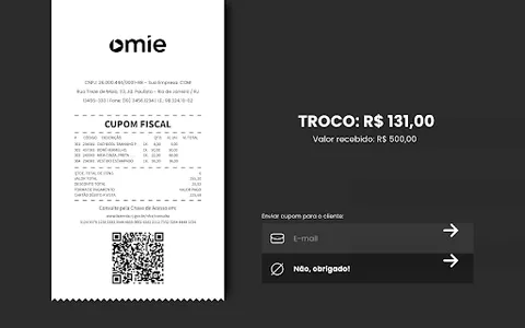 Omie PDV Varejo screenshot 12