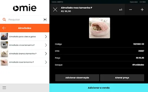 Omie PDV Varejo screenshot 9