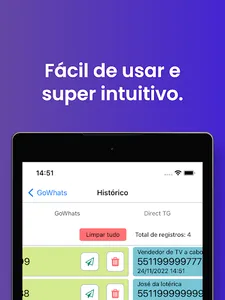 GoWhats - contatos rápidos screenshot 12