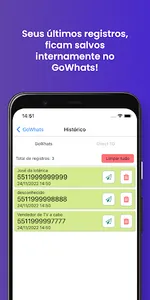 GoWhats - contatos rápidos screenshot 6