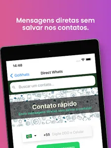 GoWhats - contatos rápidos screenshot 8