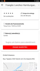 Frangão Lanches Hamburgueria e screenshot 4