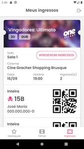 One Ticket screenshot 4
