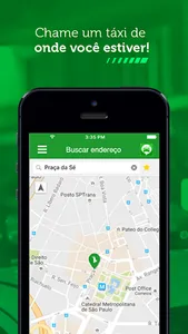 Central Táxi Verde Branco screenshot 1