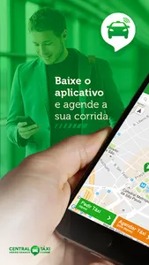 Central Táxi Verde Branco screenshot 3