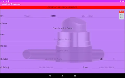 Orçamento Cosméticos Pro screenshot 18