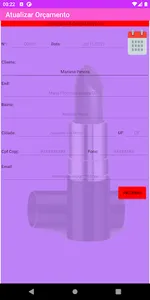 Orçamento Cosméticos Pro screenshot 3