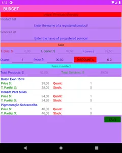 Orçamento Cosméticos screenshot 10