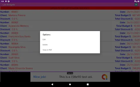 Orçamento Cosméticos screenshot 19
