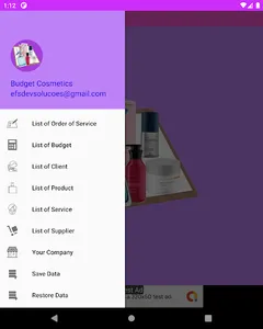 Orçamento Cosméticos screenshot 9