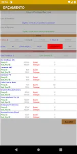 Orçamento Eletricista Pro screenshot 2