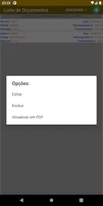 Orçamento Eletricista Pro screenshot 7