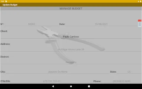 Orçamento Eletricista screenshot 16