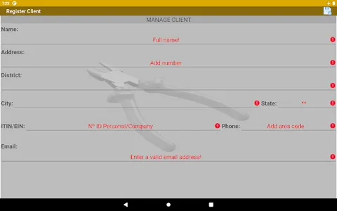Orçamento Eletricista screenshot 19