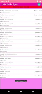 Orçamento Manicure Pro screenshot 0