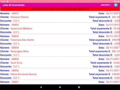 Orçamento Manicure Pro screenshot 10