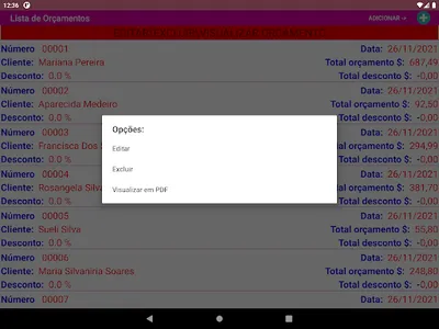 Orçamento Manicure Pro screenshot 11