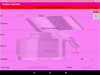 Orçamento Manicure Pro screenshot 12