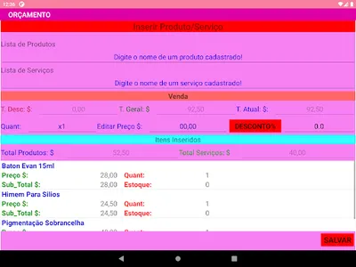Orçamento Manicure Pro screenshot 13