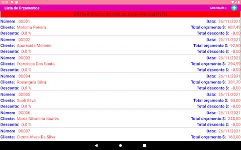 Orçamento Manicure Pro screenshot 18