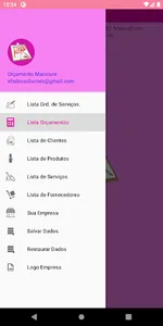 Orçamento Manicure Pro screenshot 2