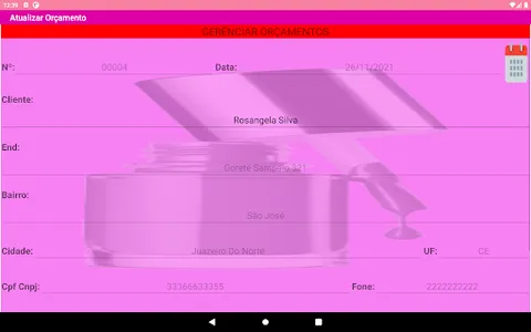 Orçamento Manicure Pro screenshot 20