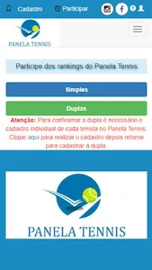 Panela Tennis screenshot 0