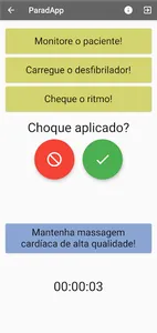 ParadApp Emergência Rules screenshot 1