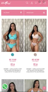 Patrícia Almeida Lingerie screenshot 1