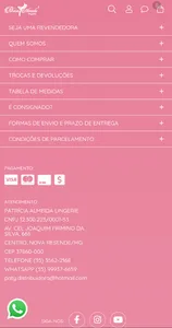 Patrícia Almeida Lingerie screenshot 3