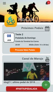 Pedalada - O app do seu grupo screenshot 1