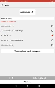 Comanda Garçom Yunes Phone screenshot 5
