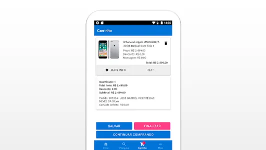 Portal de Pedidos screenshot 4