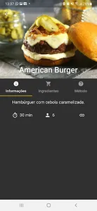 Receitas de Hambúrguer screenshot 1