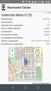 Rastreador PlataformaTK screenshot 2