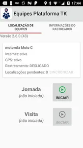 Equipes Plataforma TK screenshot 0