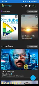 Playtube Brasil screenshot 1