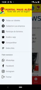 Portal Mais Além screenshot 1