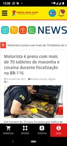 Portal Mais Além screenshot 2