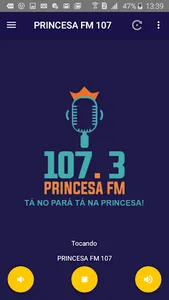 Rádio Princesa 107.3 MHZ screenshot 2