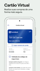 Porto: Seguros, Cartão virtual screenshot 3