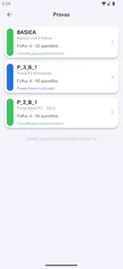 ProvaJá screenshot 2