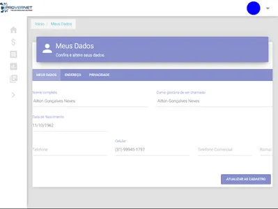 Provernet Central do Assinante screenshot 8