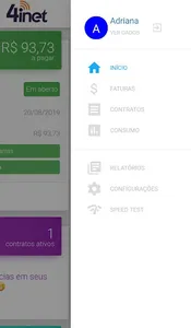 Central do Assinante - 4inet screenshot 1