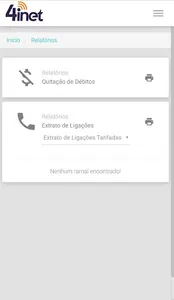 Central do Assinante - 4inet screenshot 4