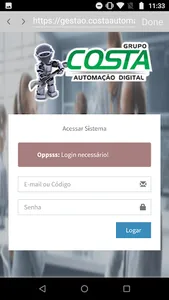 Costa Automação Ordem de Servi screenshot 1